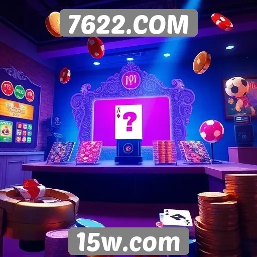 Comparativo de jogos disponíveis em 7622.COM