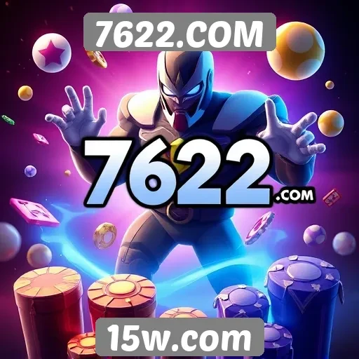 Diversidade de jogos disponíveis no 7622.COM